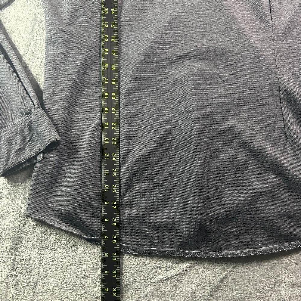YoungLA Shirt Mens 2XL Button Up Gray Lightweight Stretch Long Sleeve 2XL - Picture 6 of 8